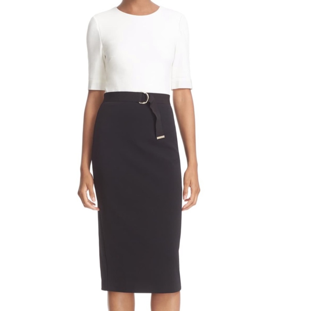 😍😍Wandee' Colorblock D-Ring Sheath Dress😍😍